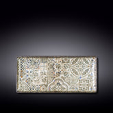 Wilmax Rechteckige Servierplatte, 33 x 15 cm, Porzellan, WL-671353/A